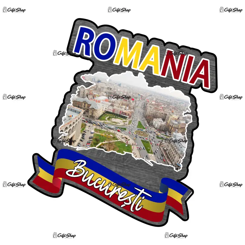 Bucuresti romania, magnet frigider mgs156